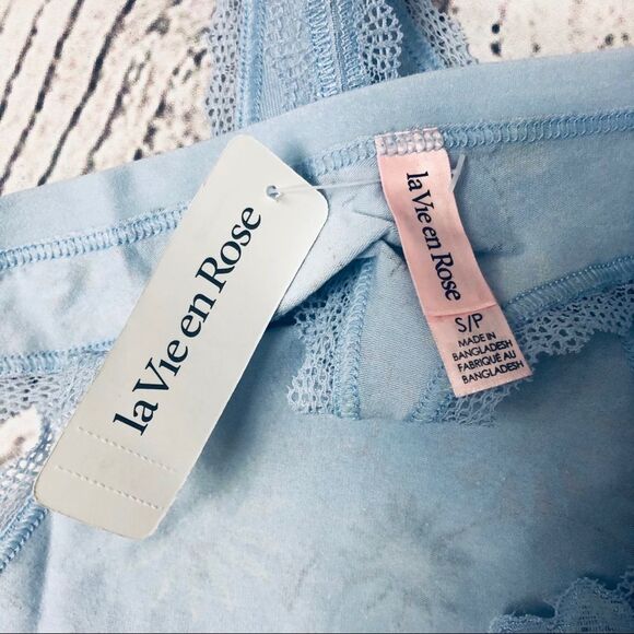 La Vie En Rose 5 pack Lacey Thong Underwear - Picture 5 of 10